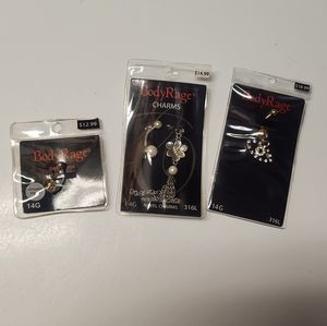 Belly button navel piercing jewelry